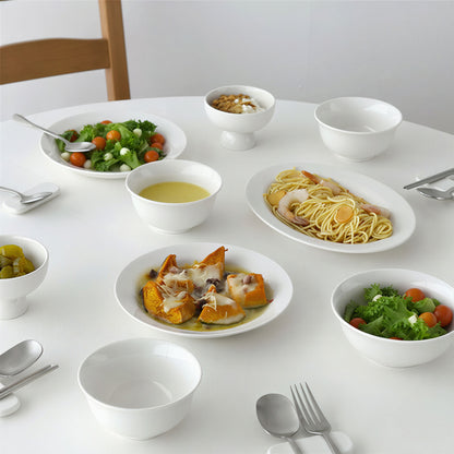 Esti Basic Glossy Dinnerware Set for 4 (17-Piece)