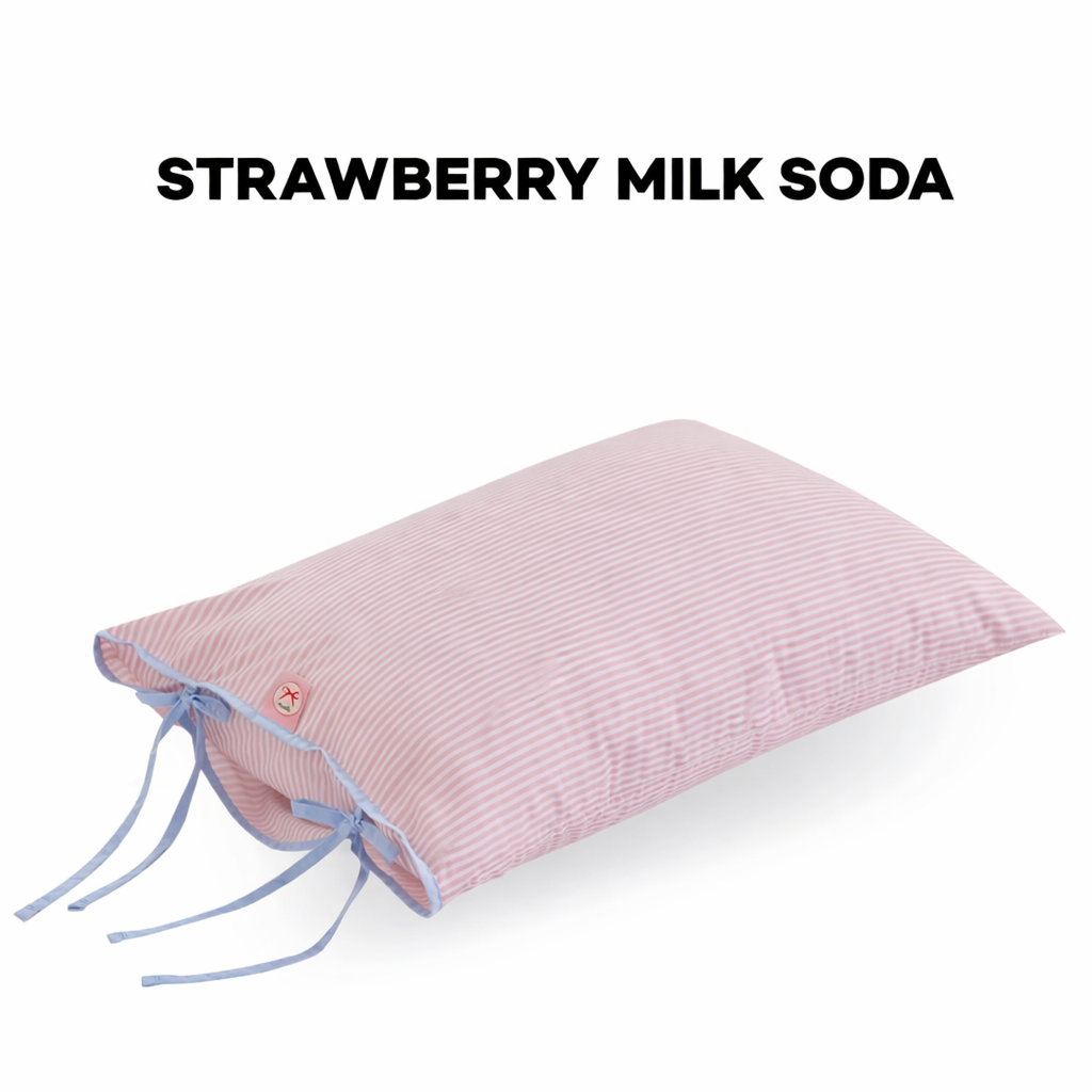 Ribbon Cake Pillow Cover - lifestyle