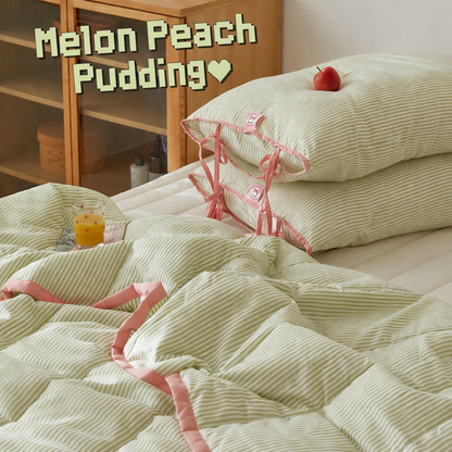 Ribbon Cake Fitted Pad Bedding Set - image 7 of 10