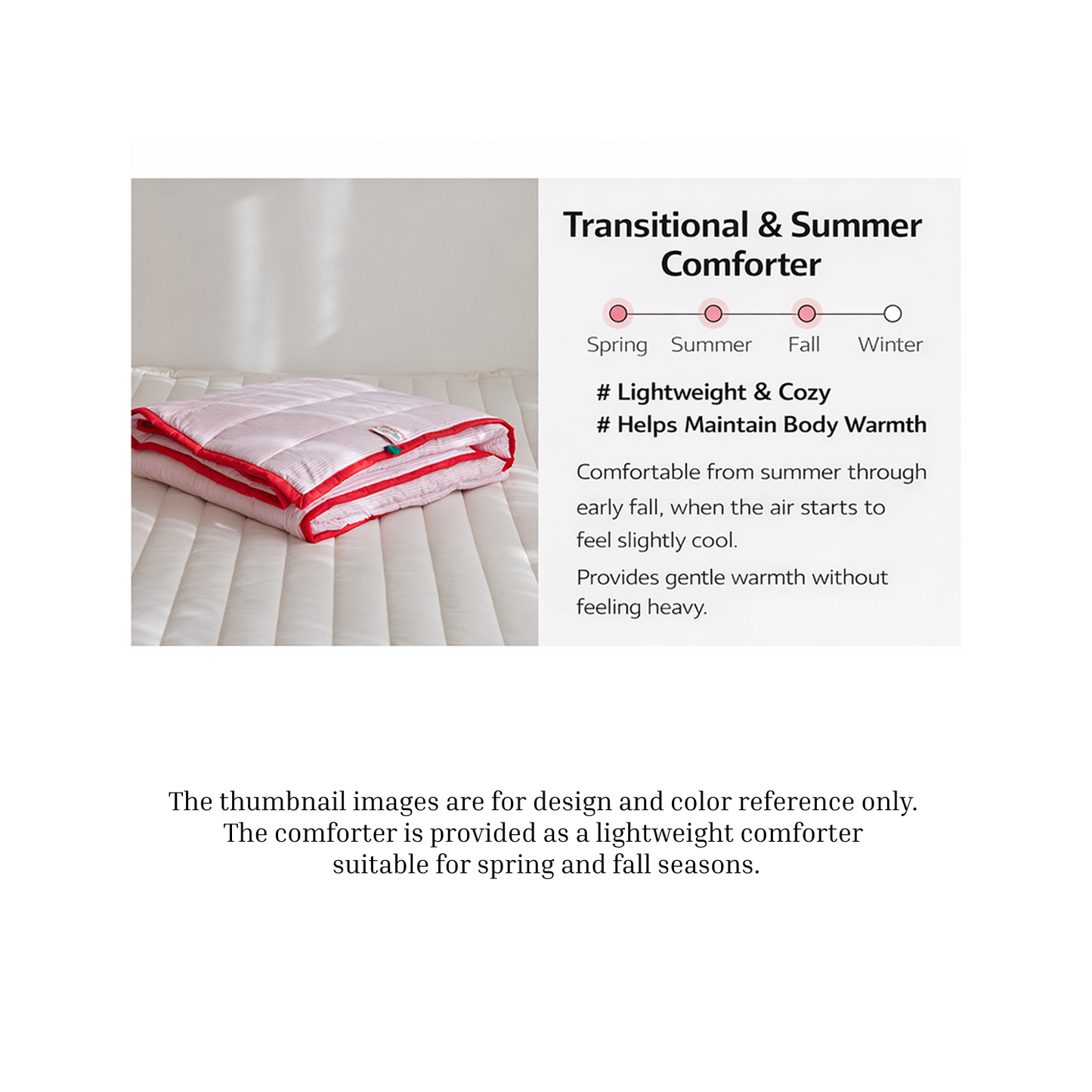 Ribbon Cake Fitted Pad Bedding Set (Transitional & Summer)