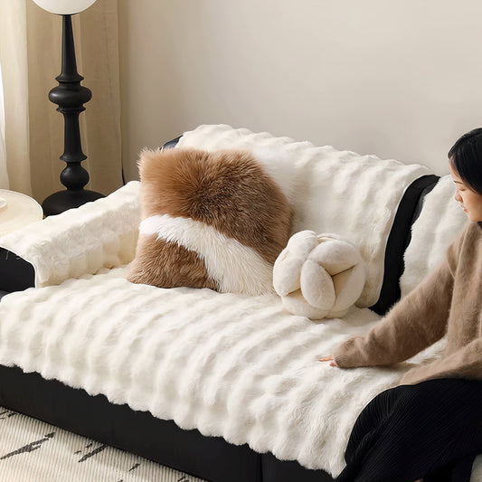 Cloud Faux Fur Sofa Pad