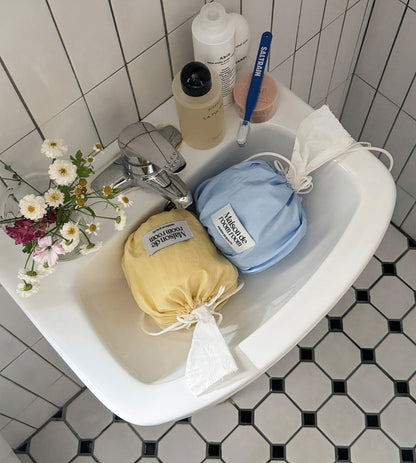 Drawstring Toilet Paper Cover