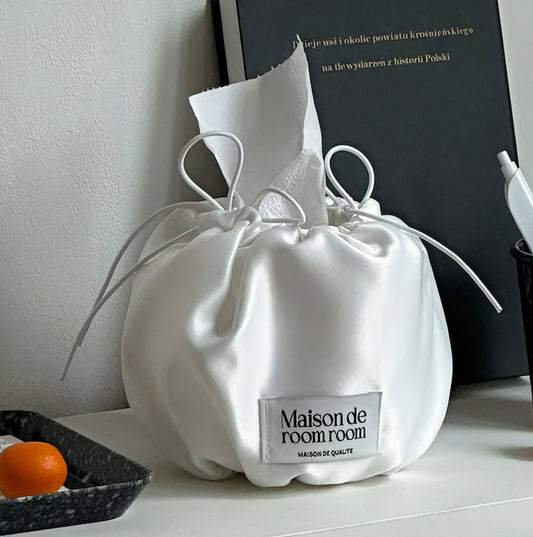 Drawstring Toilet Paper Cover