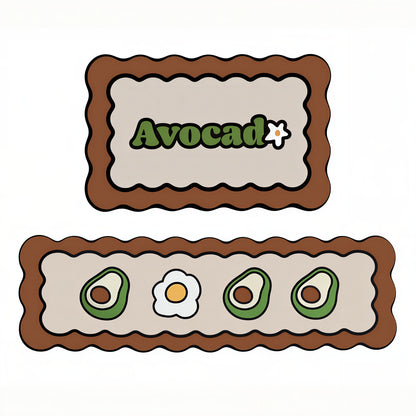 Avocado Diatomite Kitchen Mat