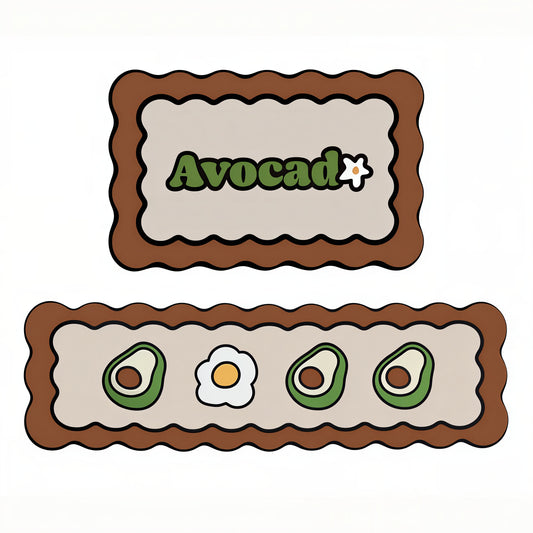 Avocado Diatomite Kitchen Mat
