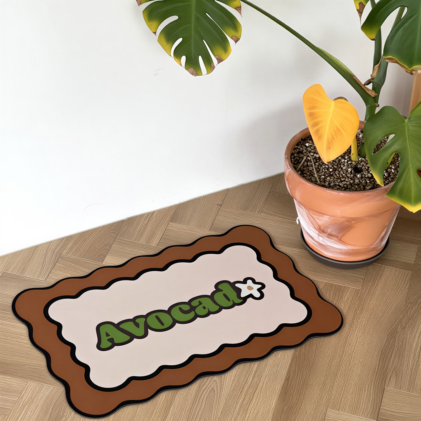 Avocado Diatomite Kitchen Mat