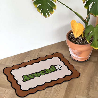 Avocado Diatomite Kitchen Mat