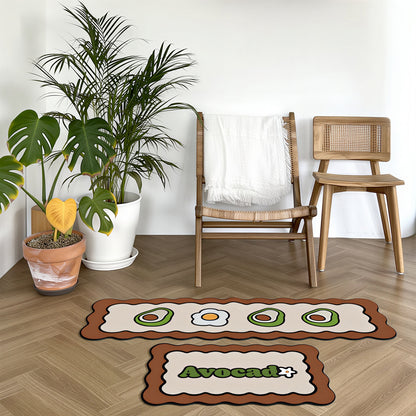 Avocado Diatomite Kitchen Mat