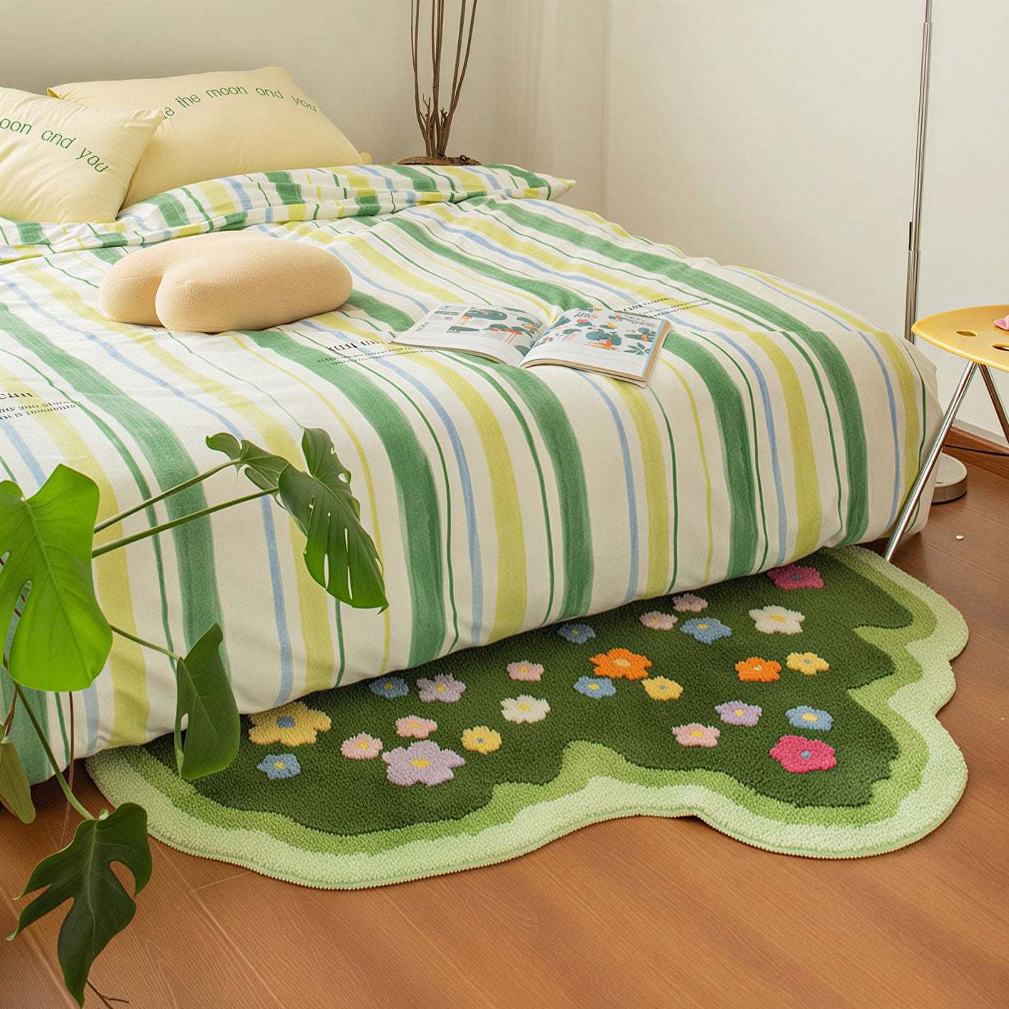 Flower Garden Tufted Rug