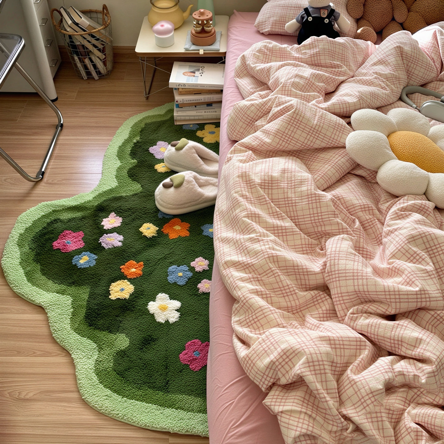 Flower Garden Tufted Rug