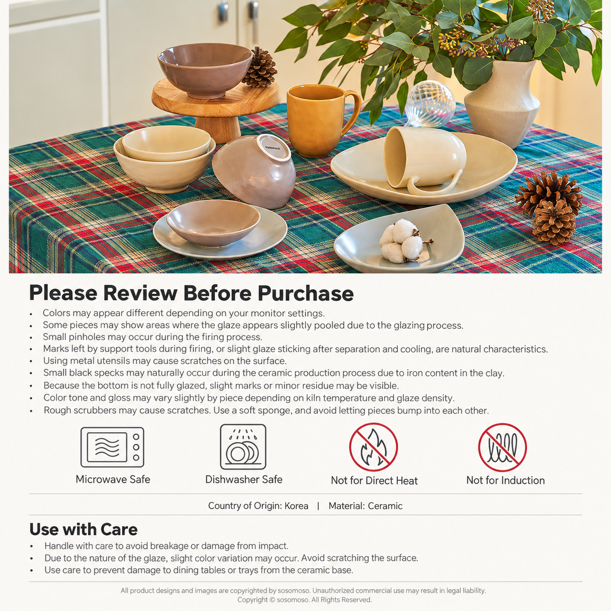 Neoul Dinnerware Set for 2 (10-Piece)