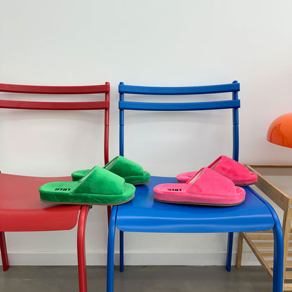 Rollin Velvet Room Slippers