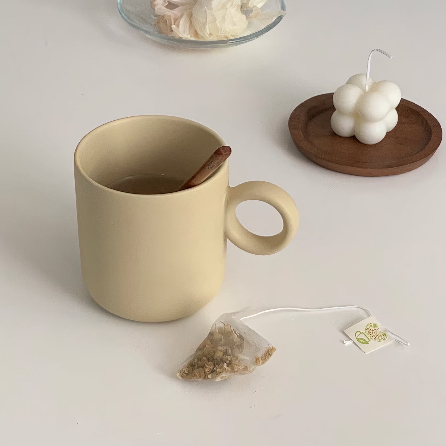 Matte Pastel Ceramic Mug 2P