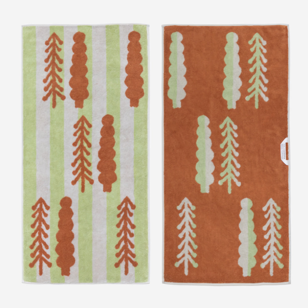 Tree Pattern Hand Towel