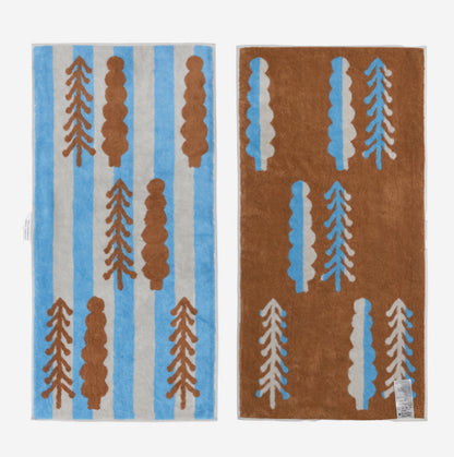 Tree Pattern Hand Towel