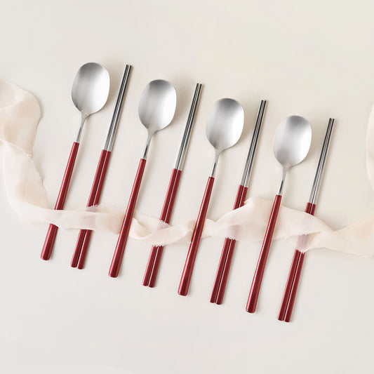 Glitter Pearl Flatware Set for 4
