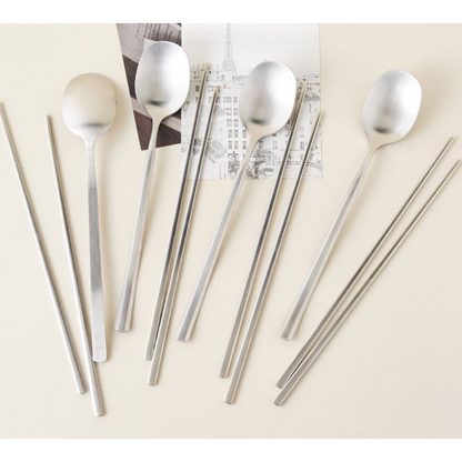 Glitter Pearl Flatware Set for 4