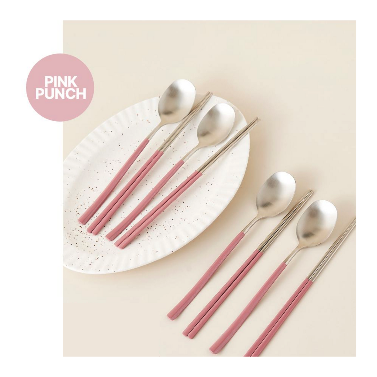 Glitter Pearl Flatware Set for 4