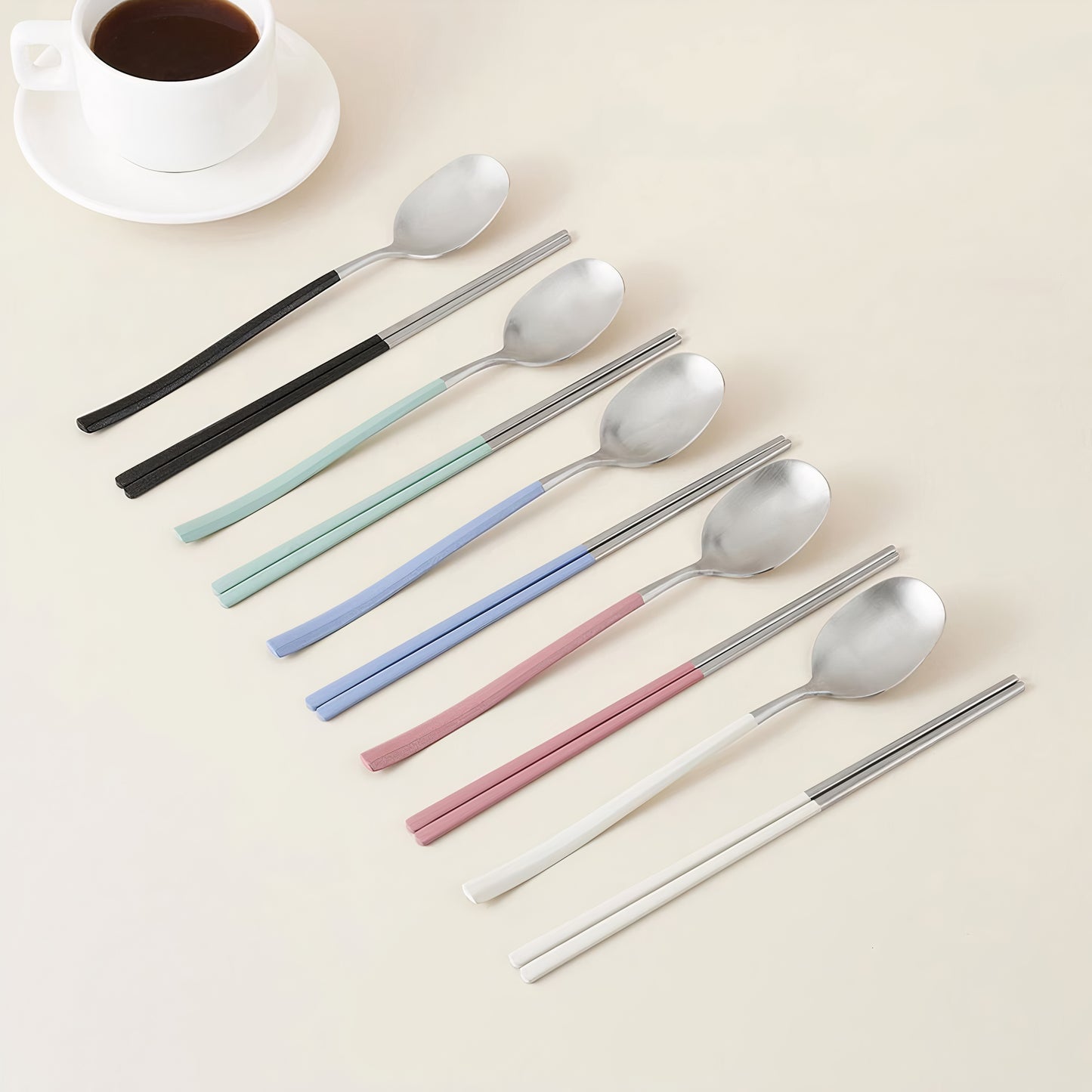 Glitter Pearl Flatware Set for 4