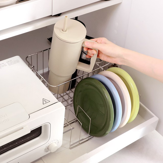 Expandable Sliding Cabinet Shelf
