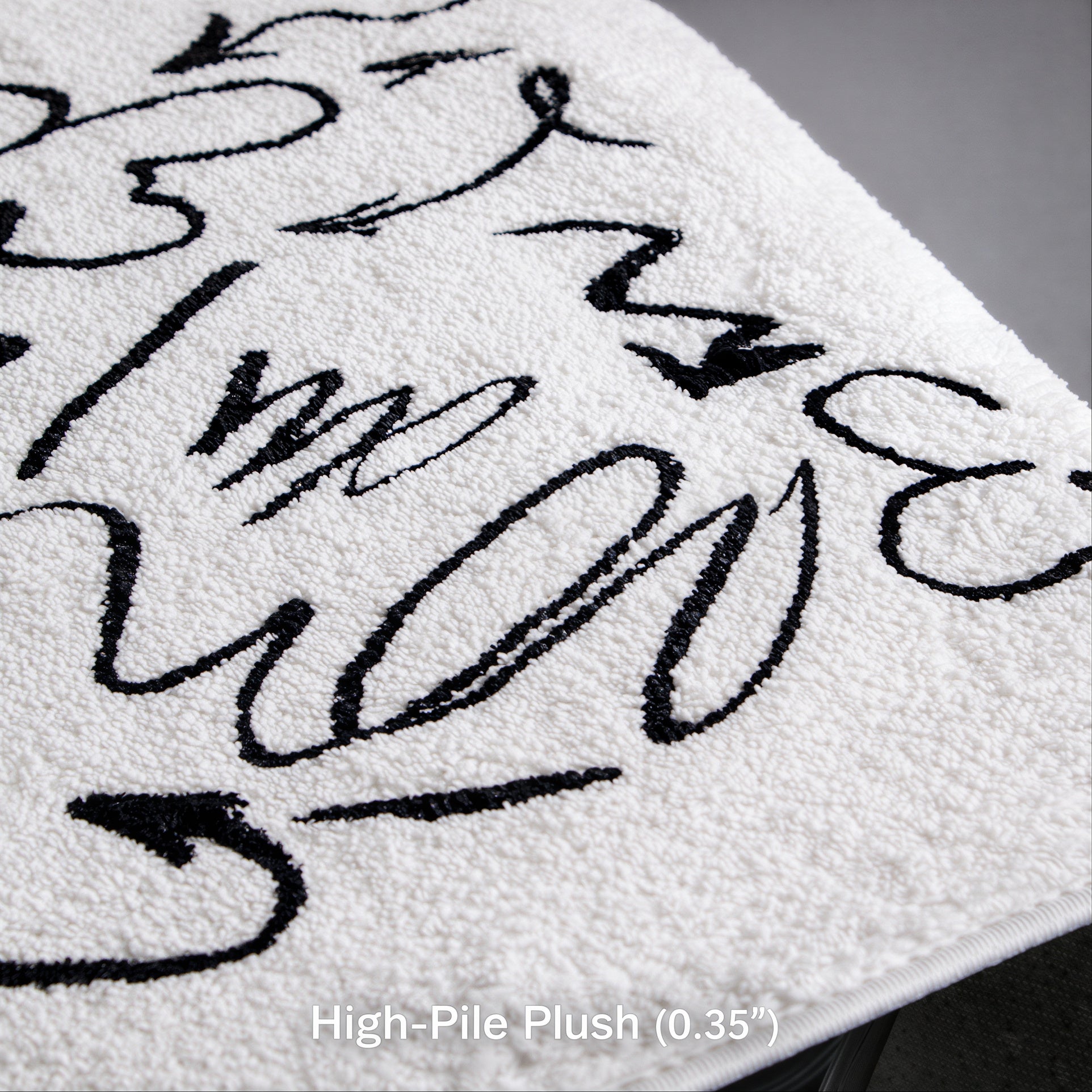 Graffiti Mid-Century Living Room Rug - image 7 of 7