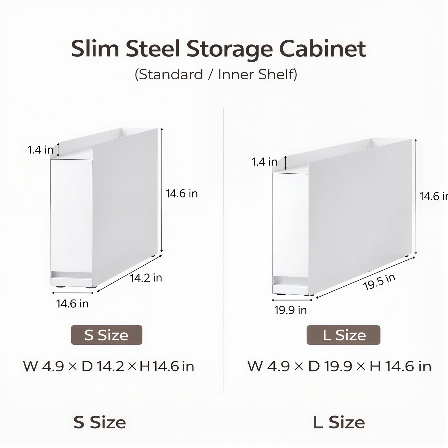 Cucinito Slim Pull-Out Storage Organizer - image 7 of 7