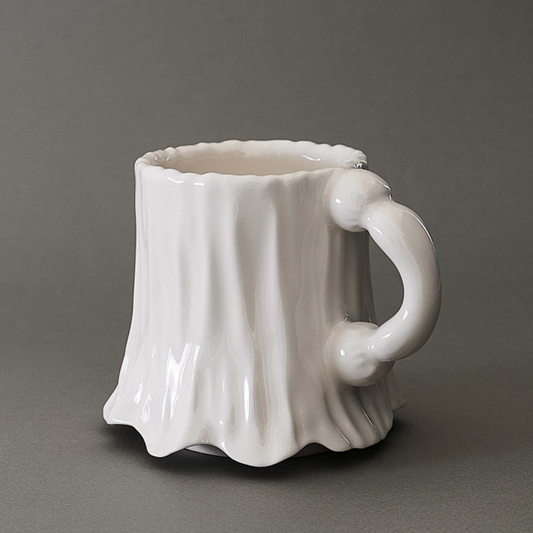 Drape Ceramic Mug - detail view
