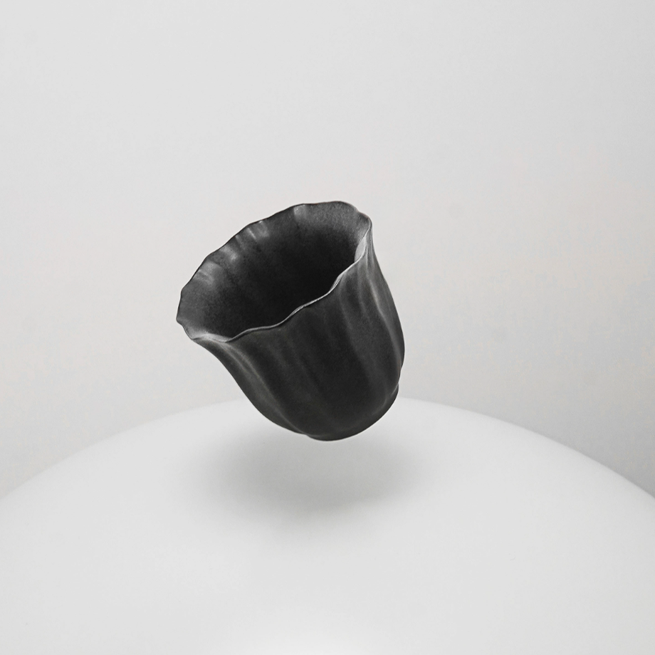 Pleats Ceramic Mini Cup Set (2-Piece)