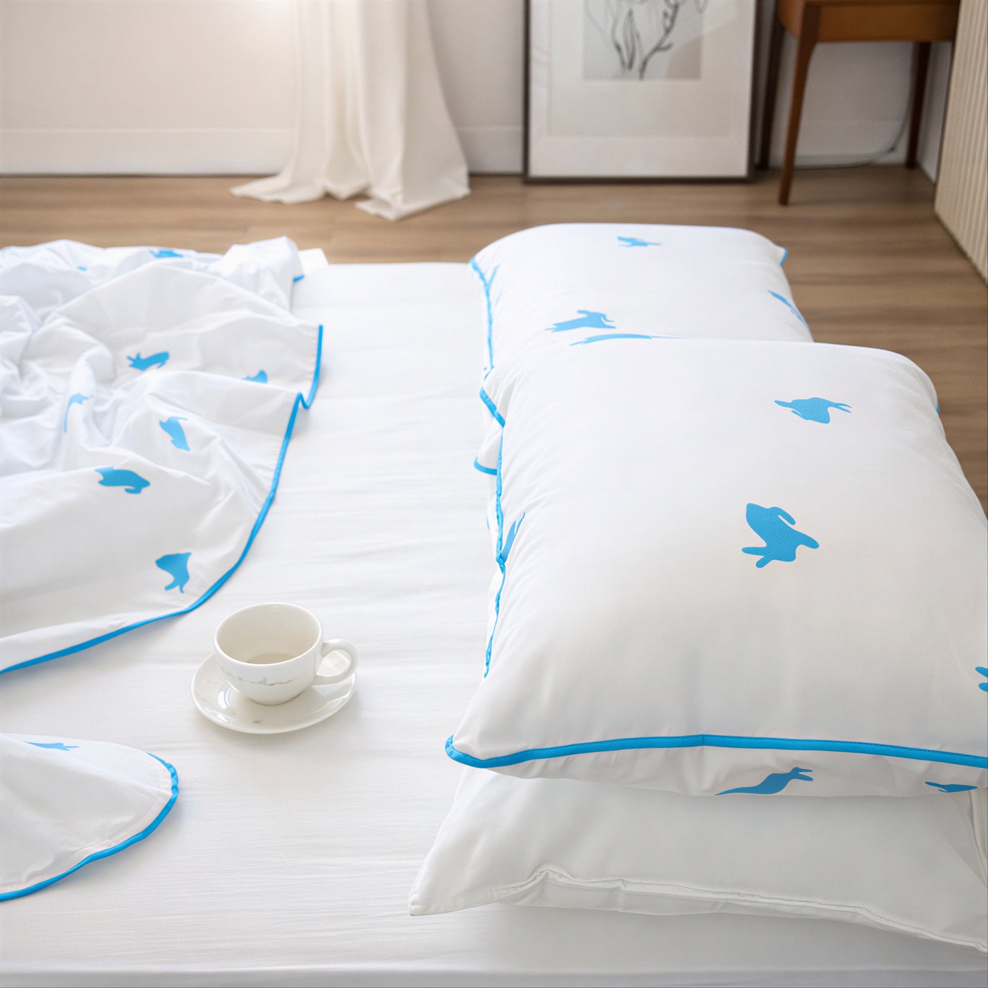 Summer Bunny Cool-Touch Seersucker Comforter Set - image 10 of 10