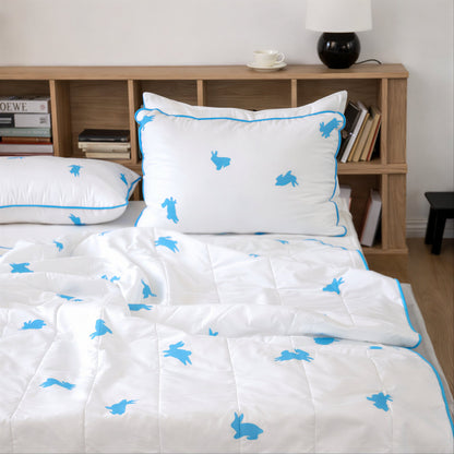 Summer Bunny Cool-Touch Seersucker Comforter Set - image 8 of 10