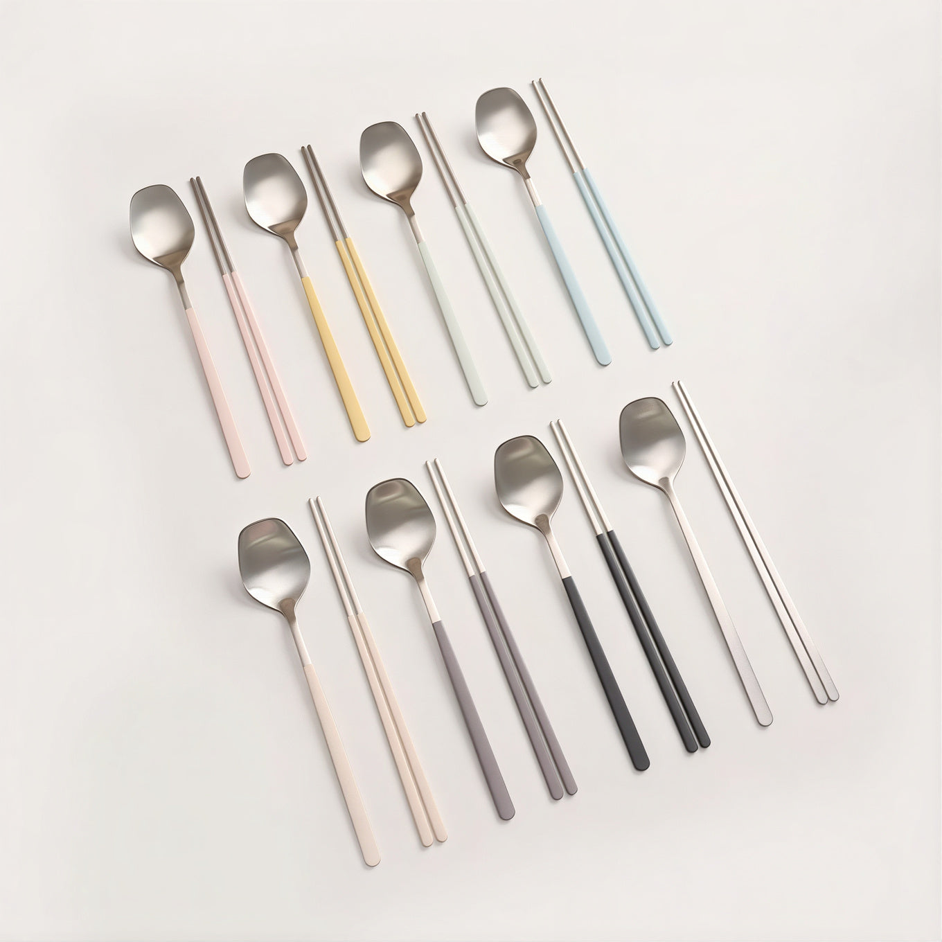 Delight Spoon & Chopsticks Set for 2