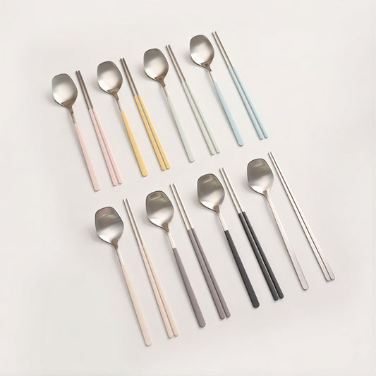 Delight Spoon & Chopsticks Set for 2