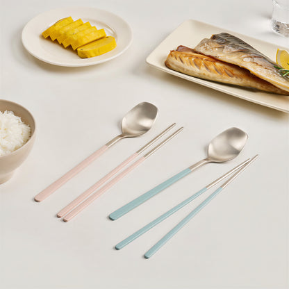 Delight Spoon & Chopsticks Set for 2