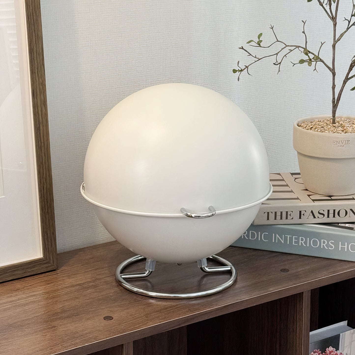 Round Steel Snack Box Storage