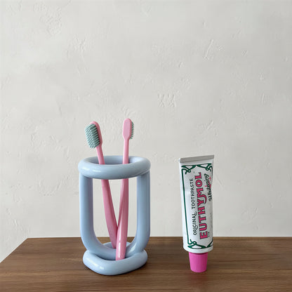 Coconut Ceramic Toothbrush Holder
