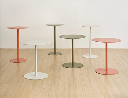 Modern Round Metal Side Tables