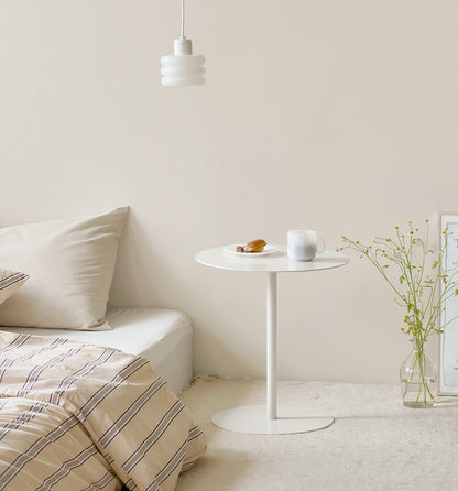 Modern Round Metal Side Tables
