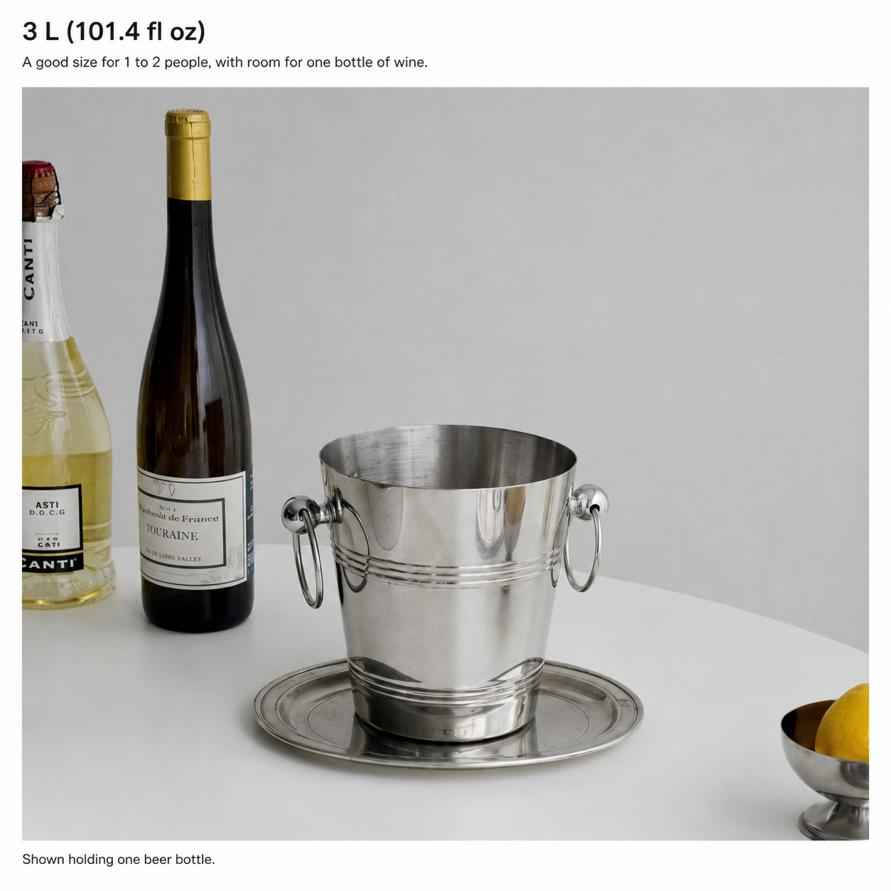 Stainless Steel Ice Bucket
