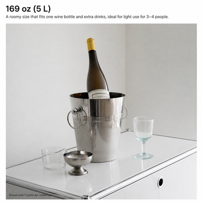 Stainless Steel Ice Bucket