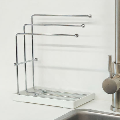 Oatley 3-Tier Modern Stand Dishcloth Rack