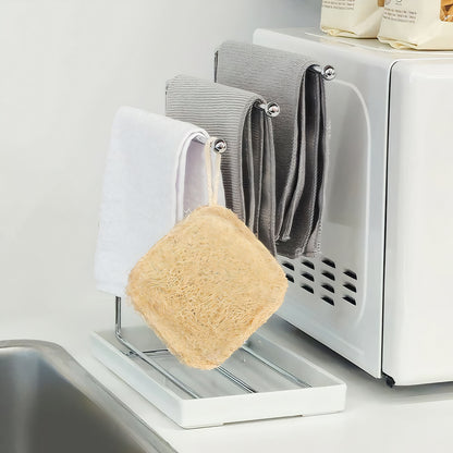 Oatley 3-Tier Modern Stand Dishcloth Rack