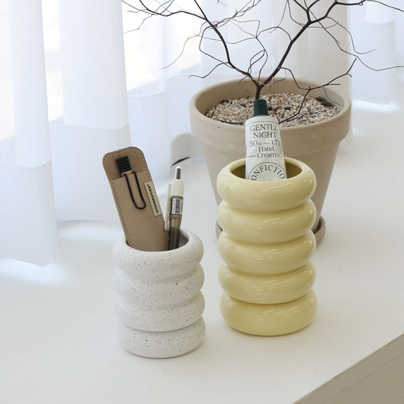 Cloud Ceramic Self-Draining Utensil Holder - image 5 of 8