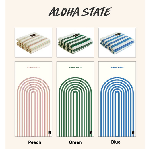 Coastal Vibe Beach Towel