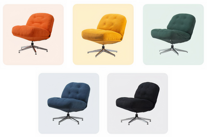 Retro Comfort Swivel Chair
