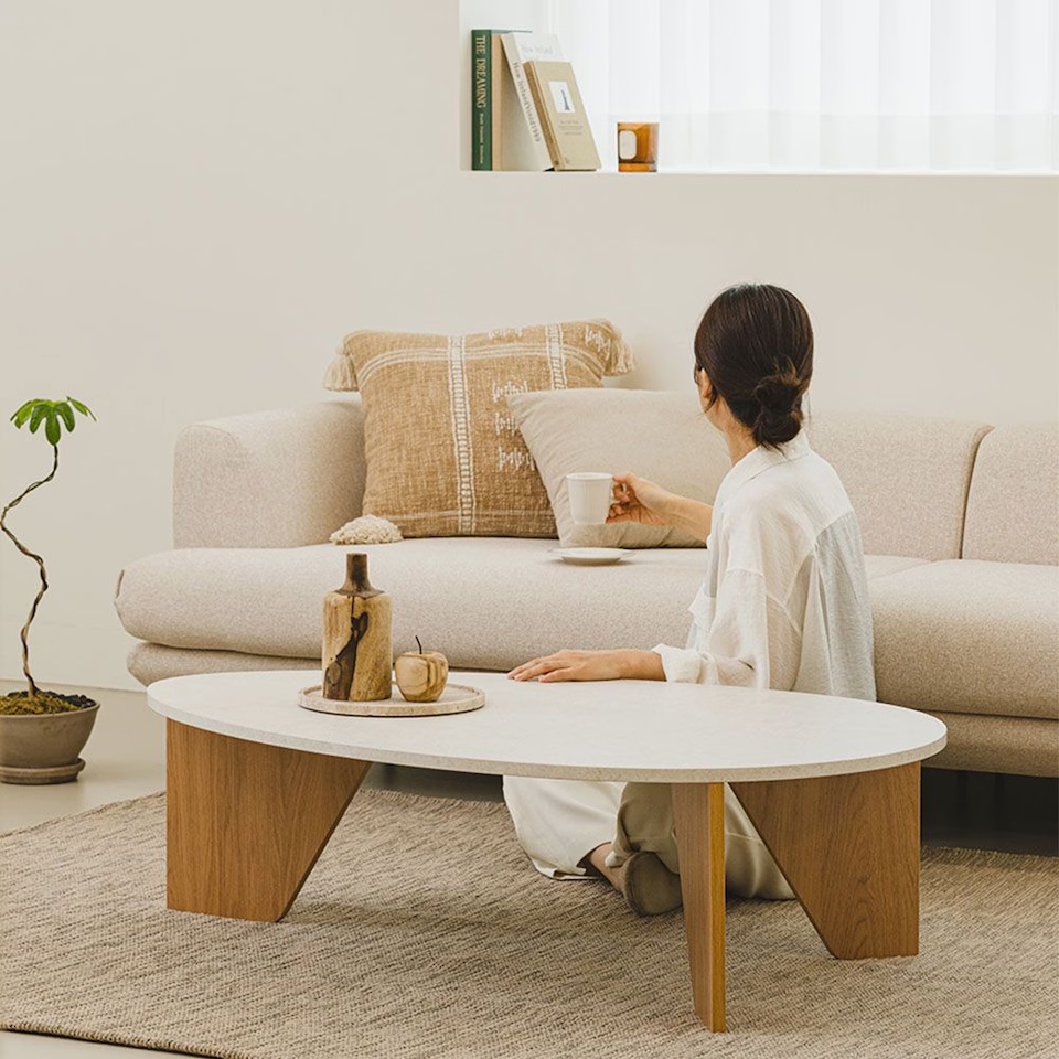 May Freeform Low Coffee Table