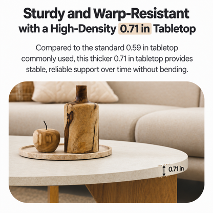 May Freeform Low Coffee Table
