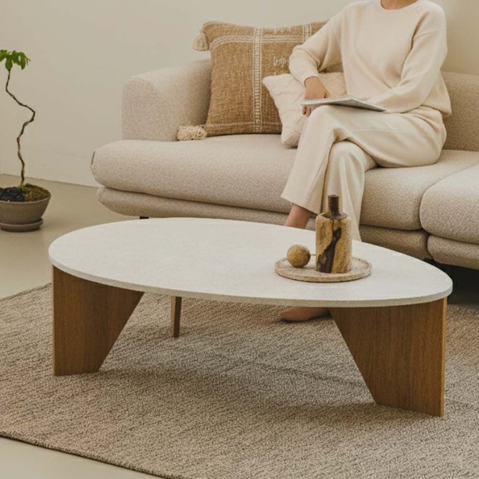 May Freeform Low Coffee Table