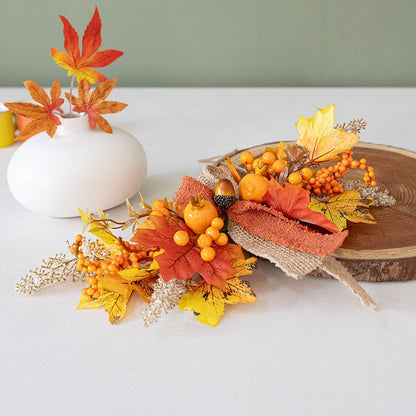 Fall Leaf & Berry Garland