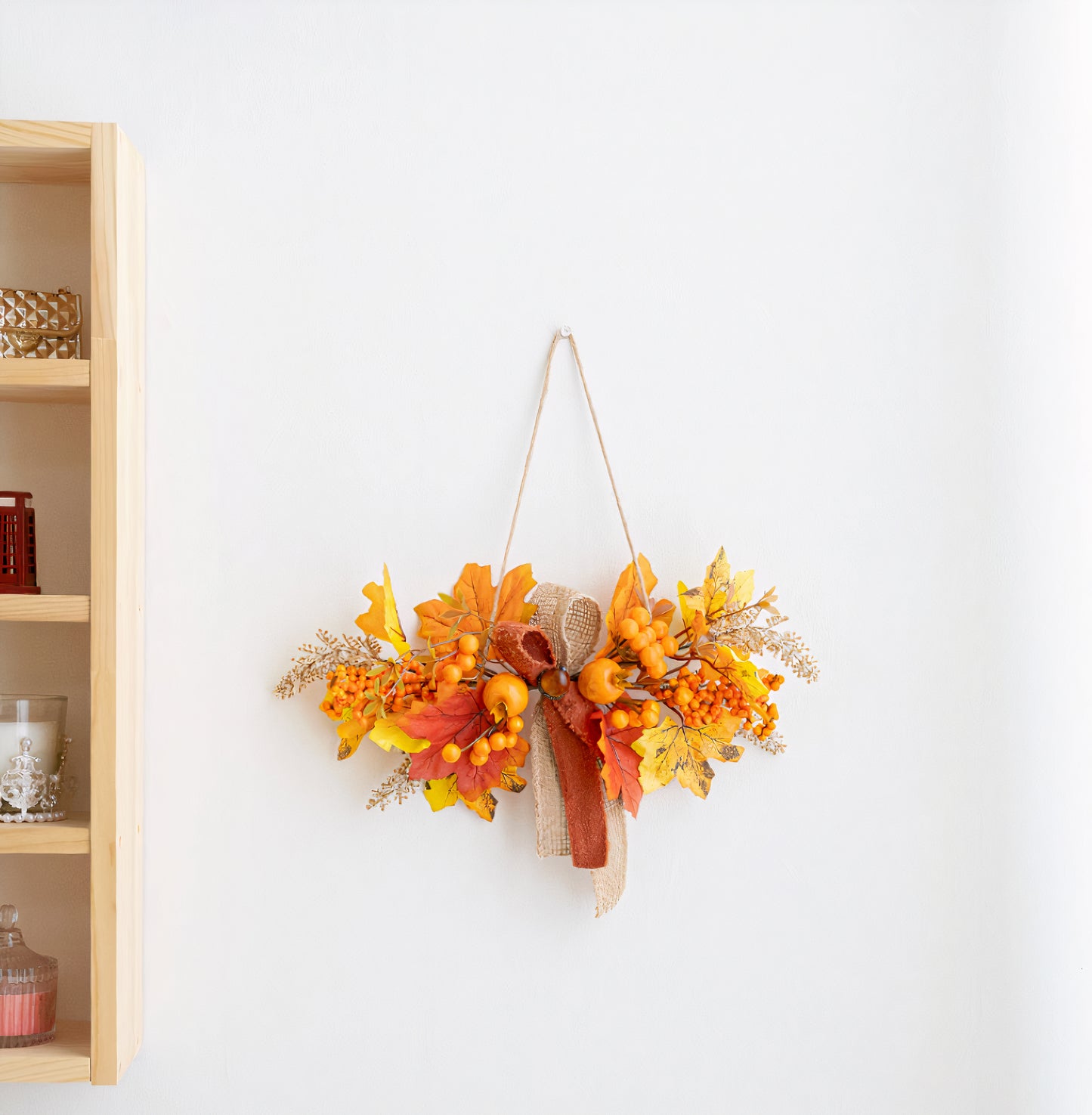 Fall Leaf & Berry Garland