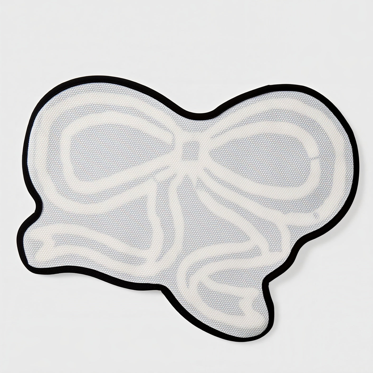 Ribbon Tufted Accent Rug